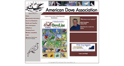 Desktop Screenshot of americandoveassociation.com